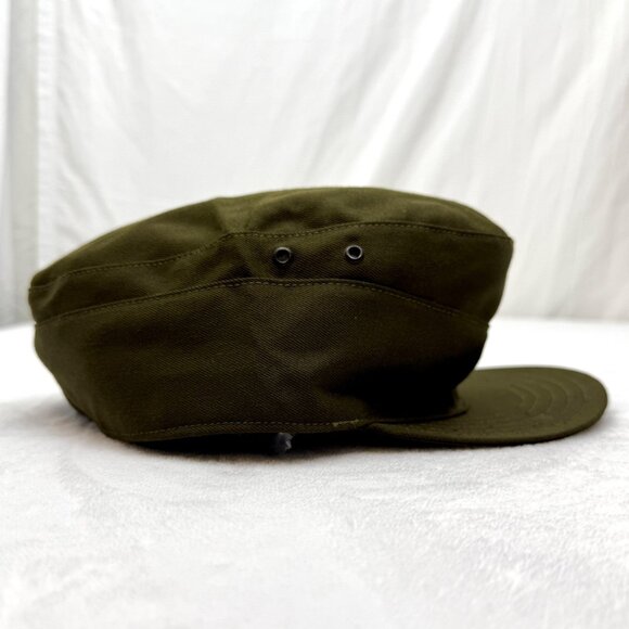 Austrian Military Field Cap Hat Green Slama Wein Heereseigentom HBA 2004 (B) - Picture 4 of 11